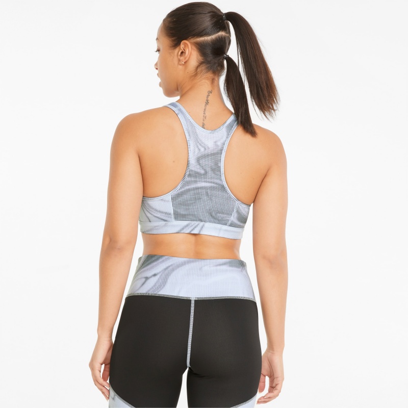 Soccer Bra Top Puma individualLIGA Negros | 42795XHWY