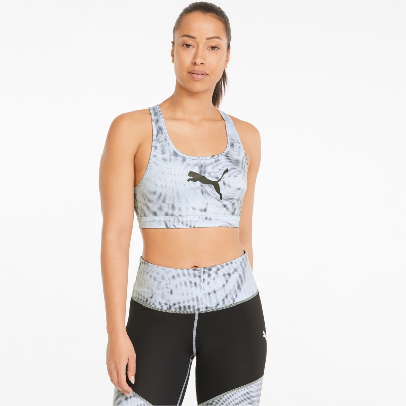 Soccer Bra Top Puma individualLIGA Negros | 42795XHWY