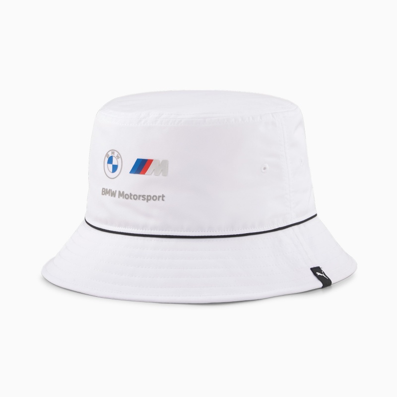 Sombreros Puma BMW M Motorsport Bucket Blancos | 35714DEIX