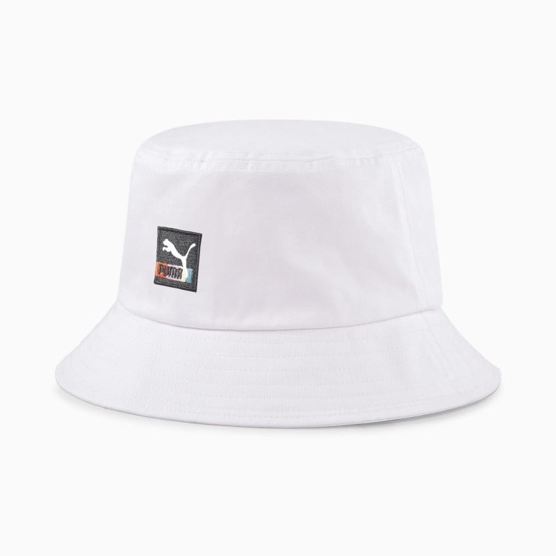 Sombreros Puma Bucket Blancos | 41982OEQM