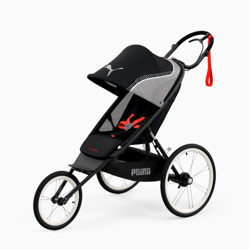 Stroller Puma PUMA x CYBEX AVI One Box Negros Rojos | 63957QLRM