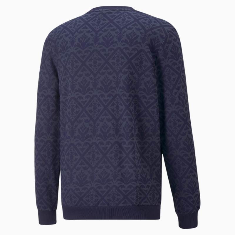 Sudadera Puma FIGC Estampados Winner Soccer Spellbound / Peacoat | 25683PMIG