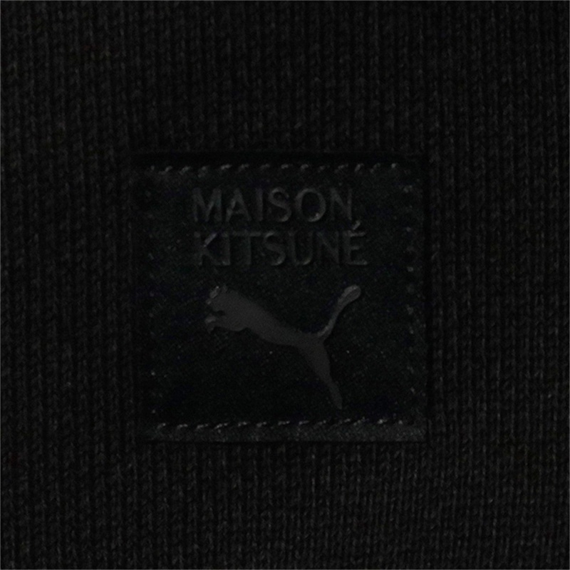 Sudadera Puma PUMA x MAISON KITSUNE Half-Zip Negros | 35142FAQN
