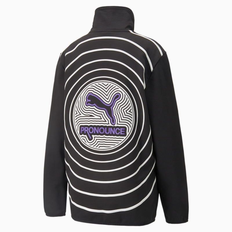 Sudadera Puma PUMA x PRONOUNCE Half-Zip Negros | 32146JZTB