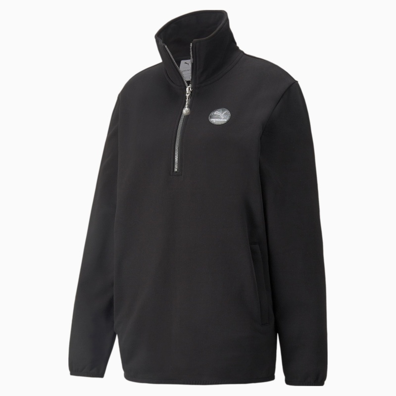 Sudadera Puma PUMA x PRONOUNCE Half-Zip Negros | 32146JZTB