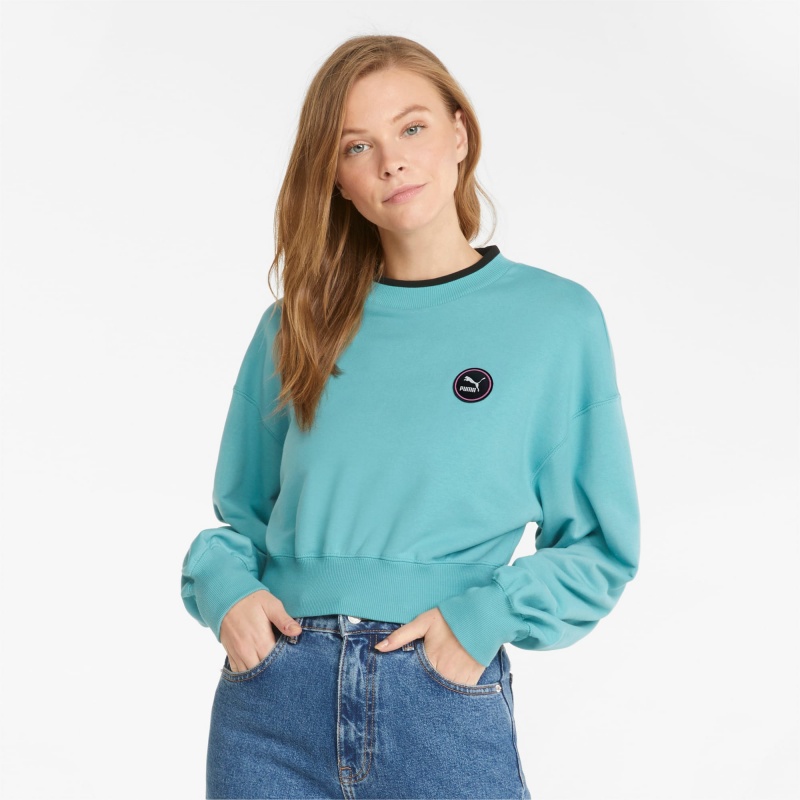 Sudadera Puma Sportswear by PUMA Crew Neck Porcelain | 47689IQNF