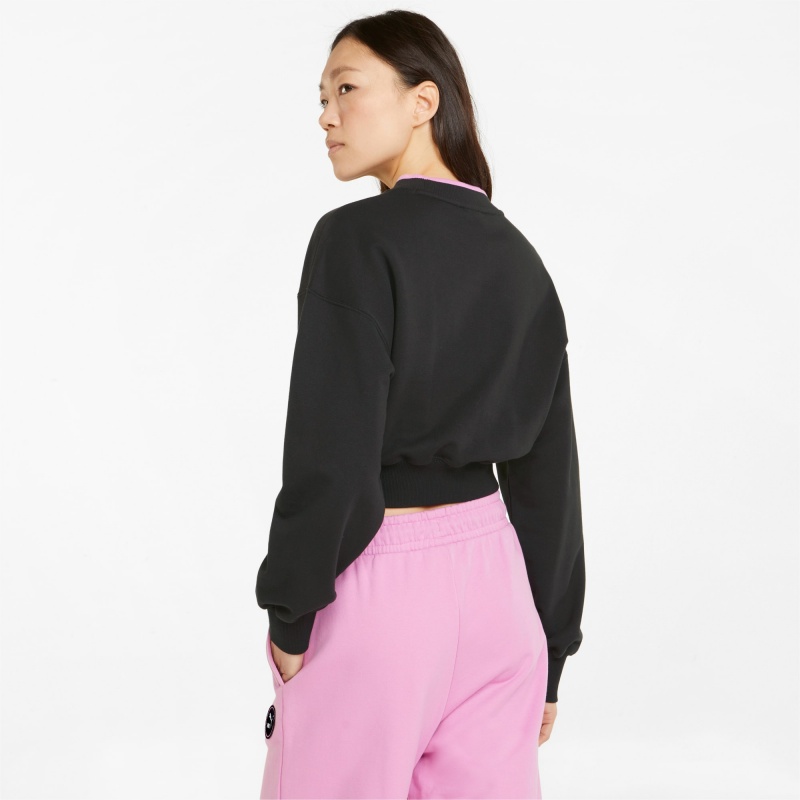 Sudadera Puma Sportswear by PUMA Crew Neck Negros | 08412UMNE