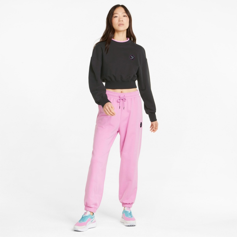 Sudadera Puma Sportswear by PUMA Crew Neck Negros | 08412UMNE