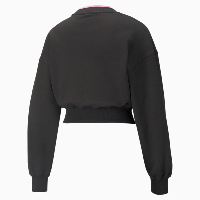 Sudadera Puma Sportswear by PUMA Crew Neck Negros | 08412UMNE
