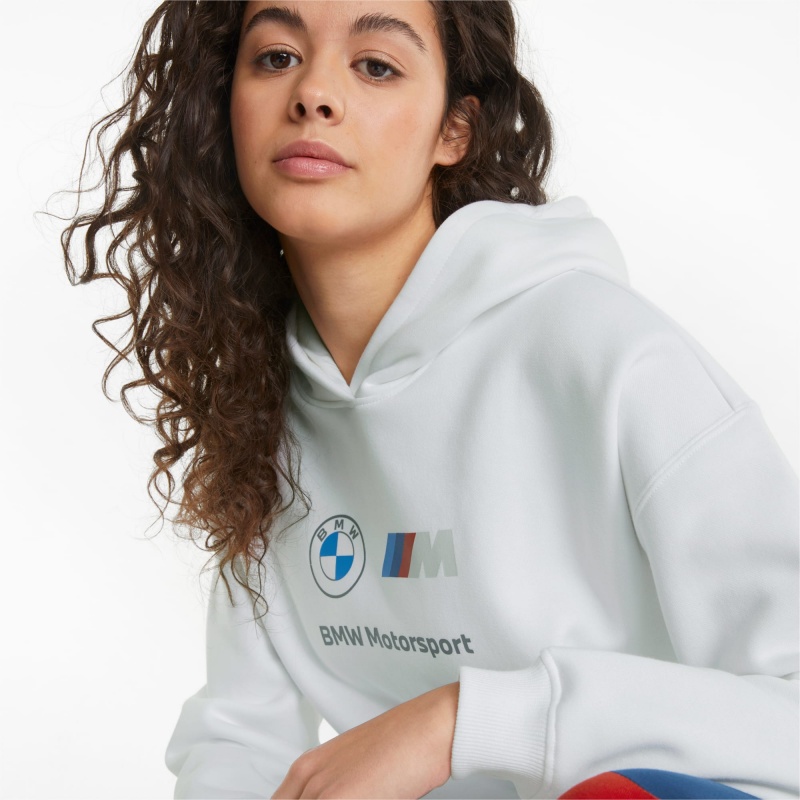 Sudadera con Capucha Puma BMW M Motorsport Essentials Logo Blancos | 28701FTOZ