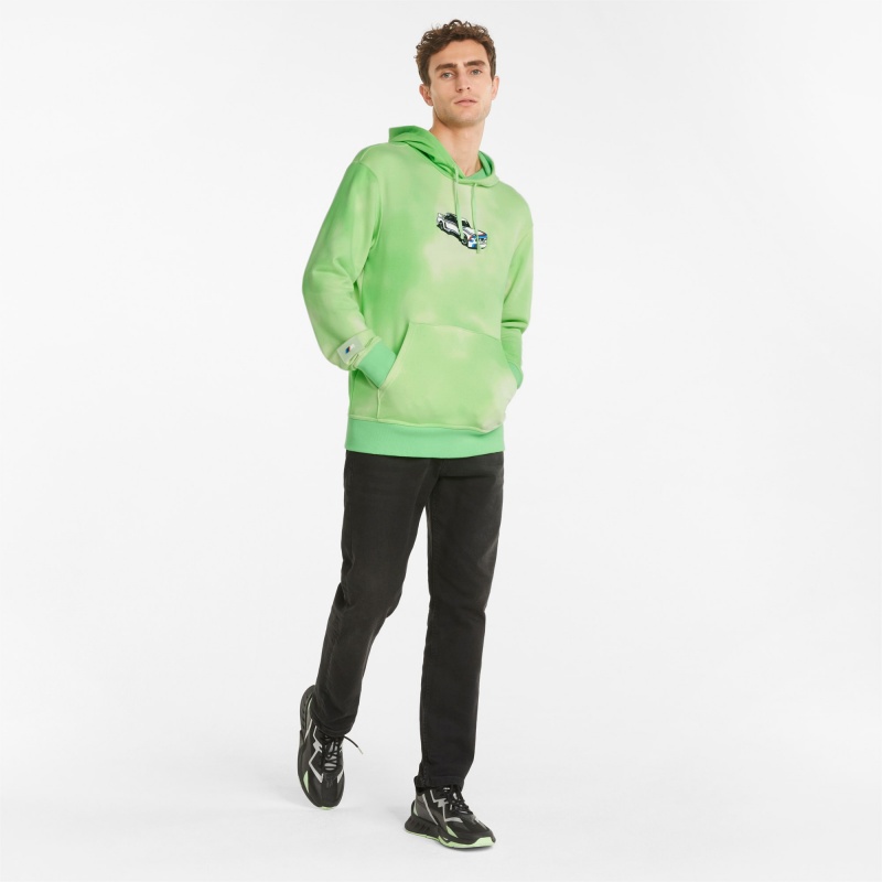 Sudadera con Capucha Puma BMW M Motorsport Statement Verdes | 06815WMLP