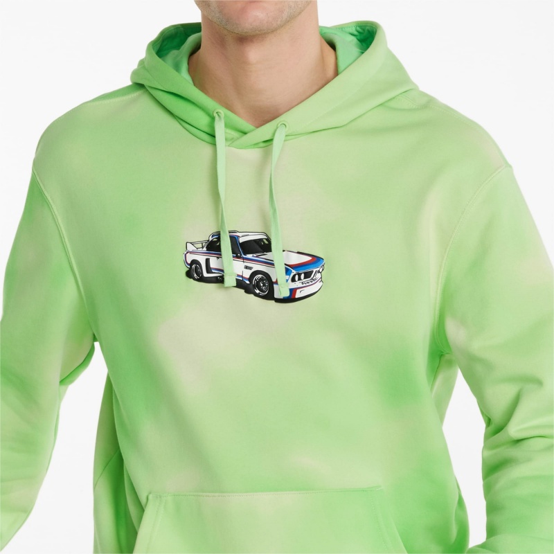 Sudadera con Capucha Puma BMW M Motorsport Statement Verdes | 06815WMLP