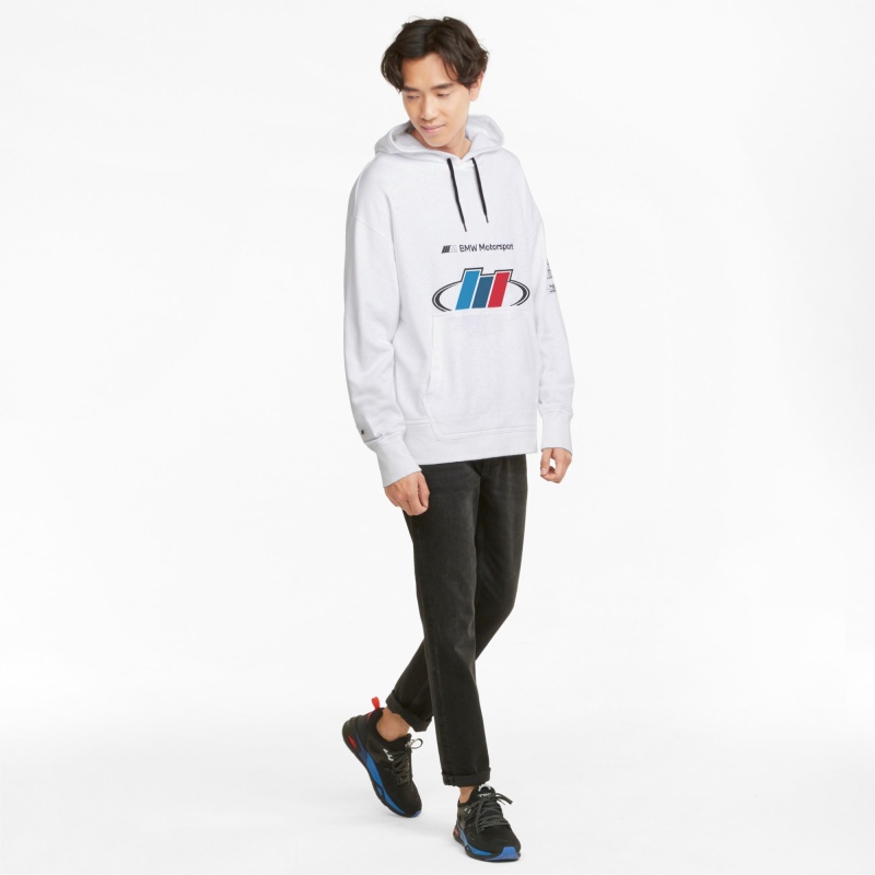 Sudadera con Capucha Puma BMW M Motorsport Calle Blancos | 37029XTJN