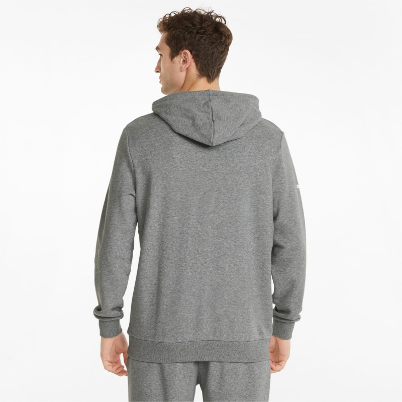 Sudadera con Capucha Puma BMW M Motorsport Essentials Entrenamiento Medium Gray Heather | 17645QIPR