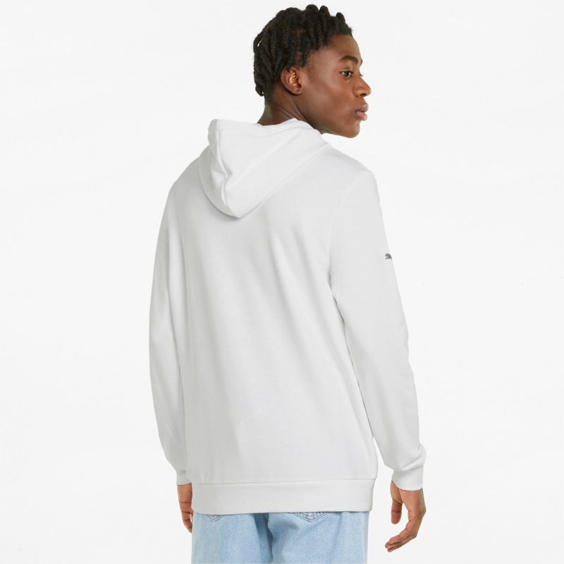 Sudadera con Capucha Puma BMW M Motorsport Essentials Entrenamiento Blancos | 68935MPVA