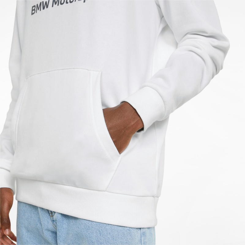 Sudadera con Capucha Puma BMW M Motorsport Essentials Entrenamiento Blancos | 68935MPVA