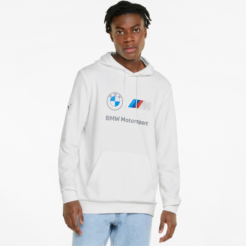 Sudadera con Capucha Puma BMW M Motorsport Essentials Entrenamiento Blancos | 68935MPVA