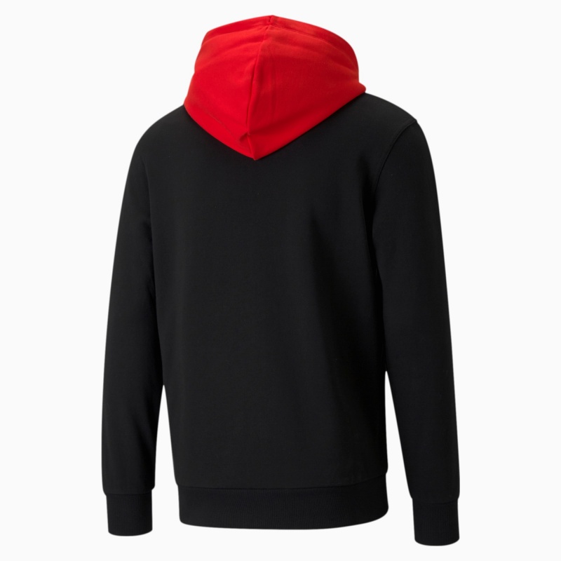 Sudadera con Capucha Puma CLSX Piped Regular Negros | 30759SLNT