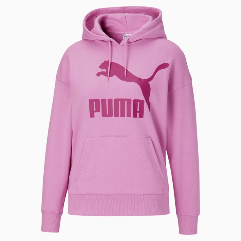 Sudadera con Capucha Puma Classics Logo Opera Mauve | 42695OSHX