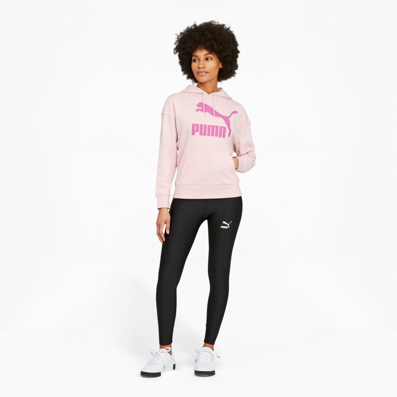 Sudadera con Capucha Puma Classics Logo Rosas | 40196GIFH
