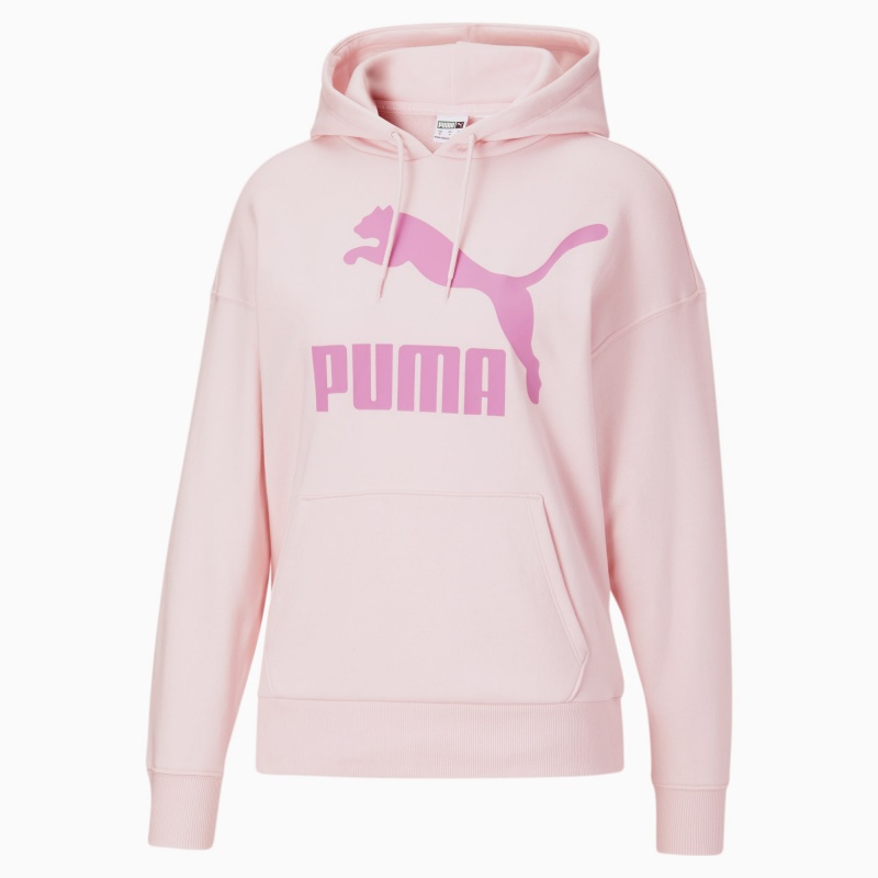 Sudadera con Capucha Puma Classics Logo Rosas | 40196GIFH