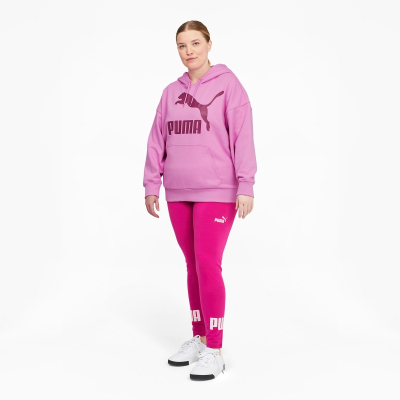 Sudadera con Capucha Puma Classics Logo PL Opera Mauve | 64273XLBU