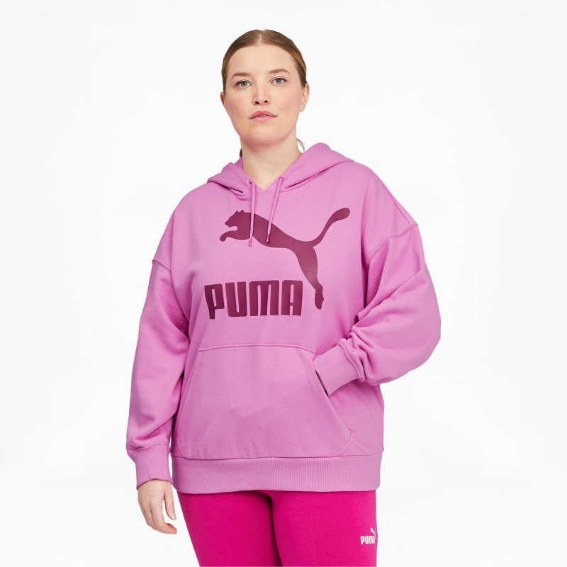 Sudadera con Capucha Puma Classics Logo PL Opera Mauve | 64273XLBU