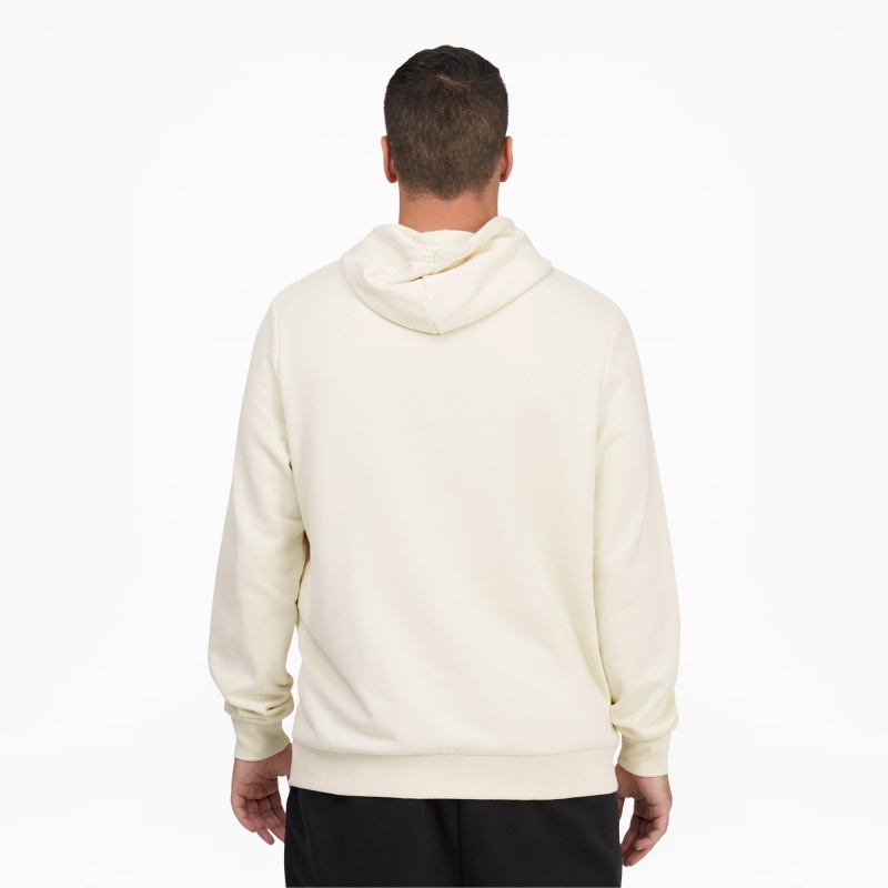 Sudadera con Capucha Puma Classics Logo Hoodie FL BT Ivory Glow | 39617LNQJ