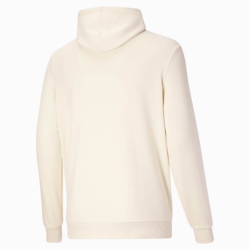Sudadera con Capucha Puma Classics Logo Hoodie FL BT Ivory Glow | 39617LNQJ