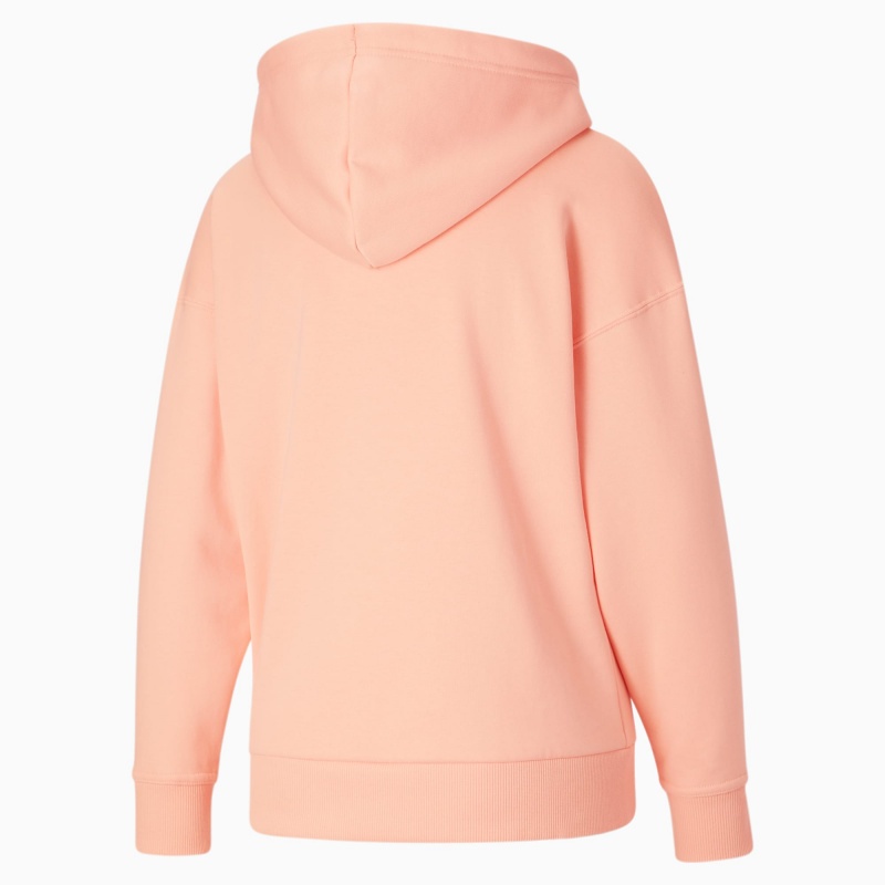 Sudadera con Capucha Puma Classics Logo FL Peach Parfait / Ivory Glow | 69013AHWB