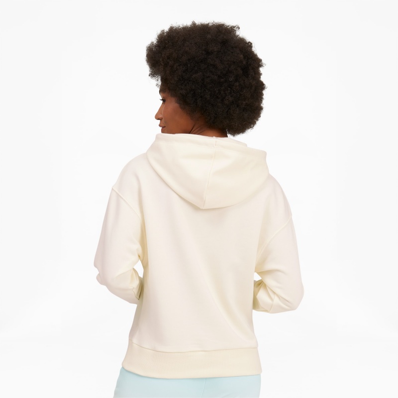 Sudadera con Capucha Puma Classics Logo Ivory Glow / Gloaming | 53172YQCR