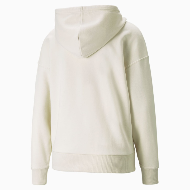 Sudadera con Capucha Puma Classics Logo Ivory Glow / Gloaming | 53172YQCR