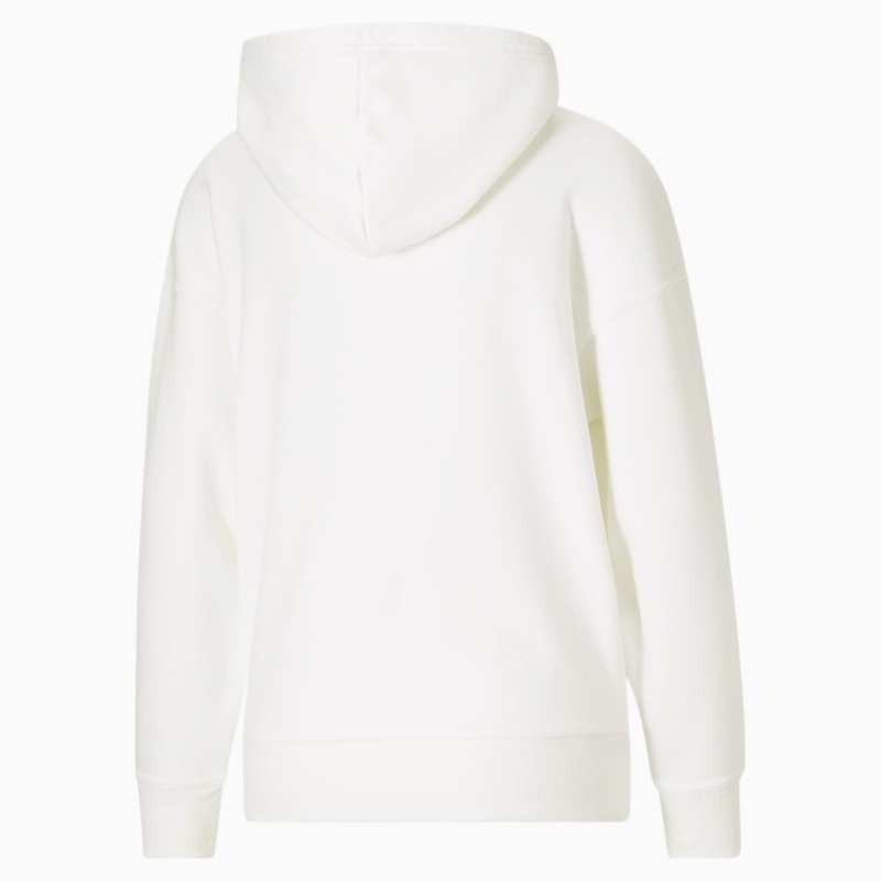 Sudadera con Capucha Puma Classics Logo Blancos Negros | 12693HQRX