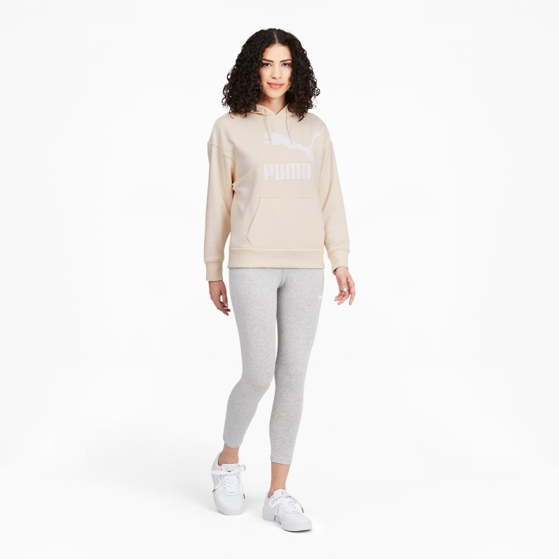 Sudadera con Capucha Puma Classics Logo Eggnog | 03679BTGL