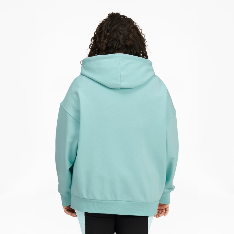Sudadera con Capucha Puma Classics Logo PL Azules | 70569MOGA