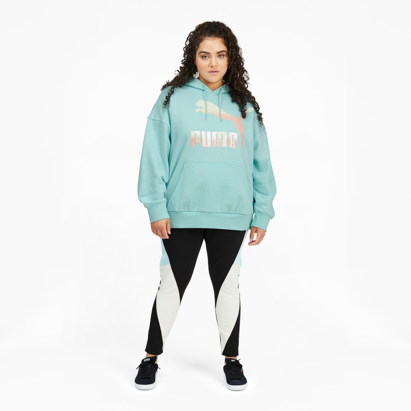 Sudadera con Capucha Puma Classics Logo PL Azules | 70569MOGA