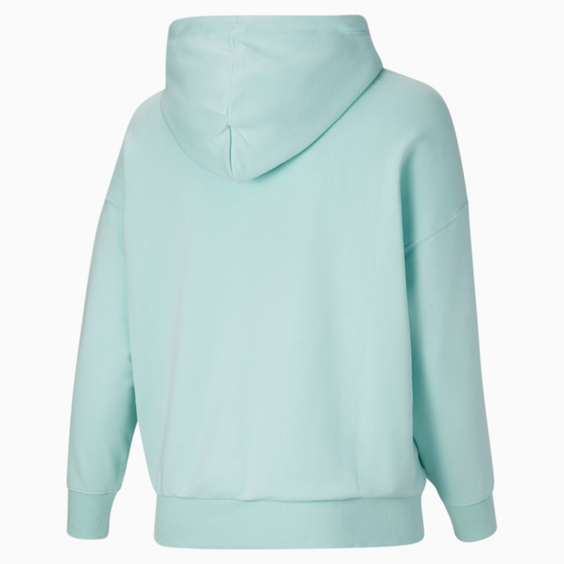 Sudadera con Capucha Puma Classics Logo PL Azules | 70569MOGA