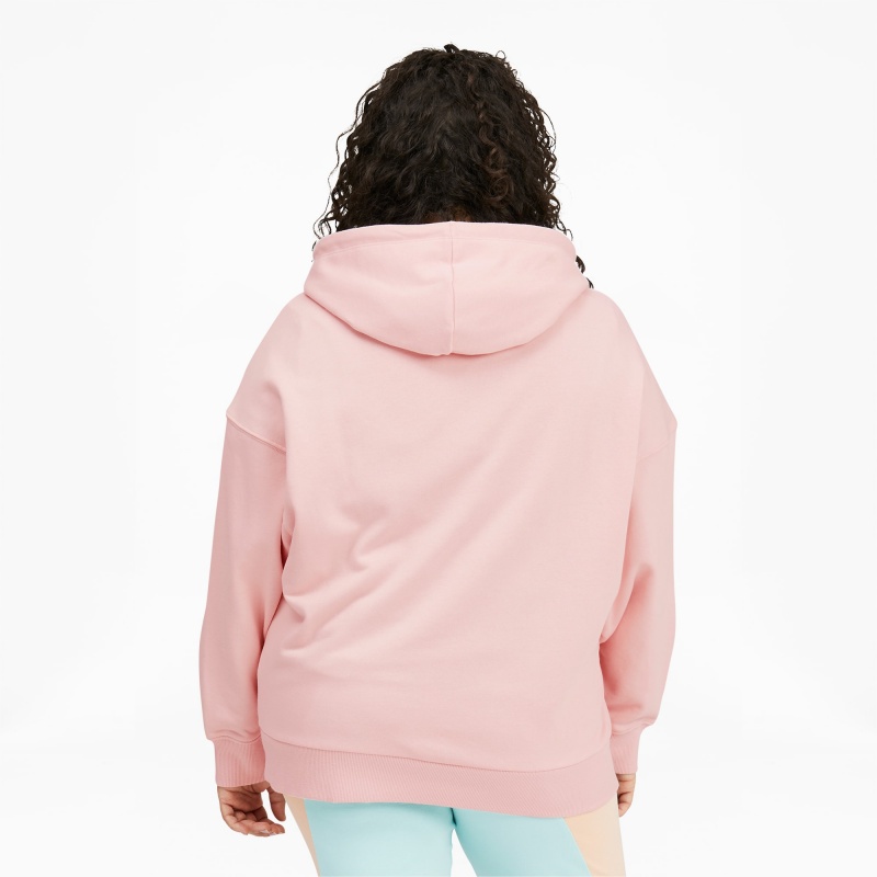 Sudadera con Capucha Puma Classics Logo PL Lotus / Pearl | 91384IMSH