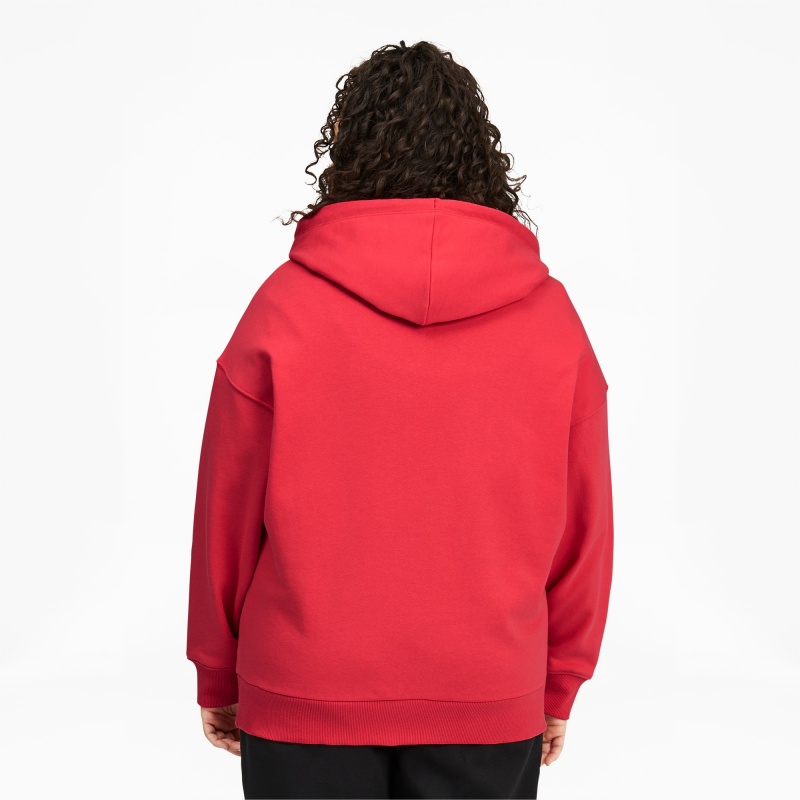 Sudadera con Capucha Puma Classics Logo PL Rosas | 96037IOMP