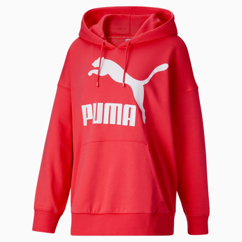 Sudadera con Capucha Puma Classics Logo PL Rosas | 96037IOMP