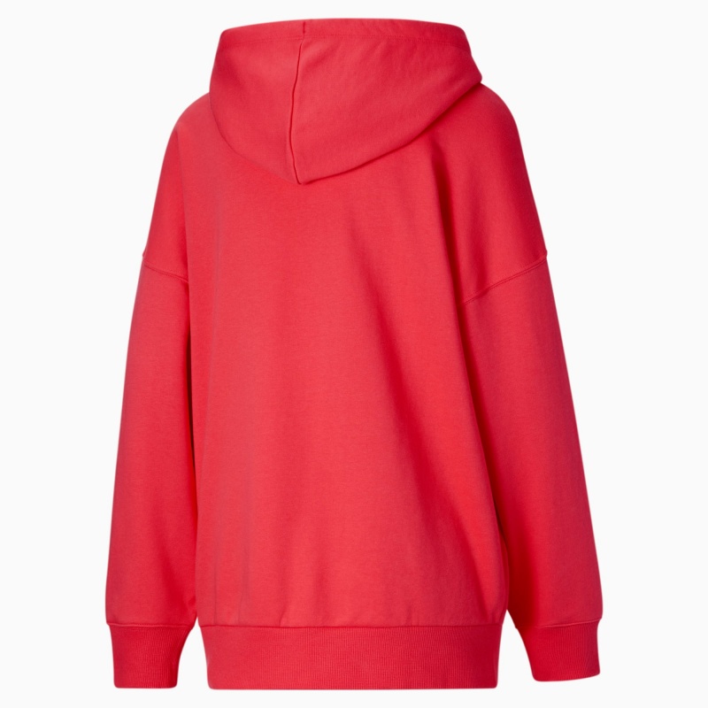 Sudadera con Capucha Puma Classics Logo PL Rosas | 96037IOMP