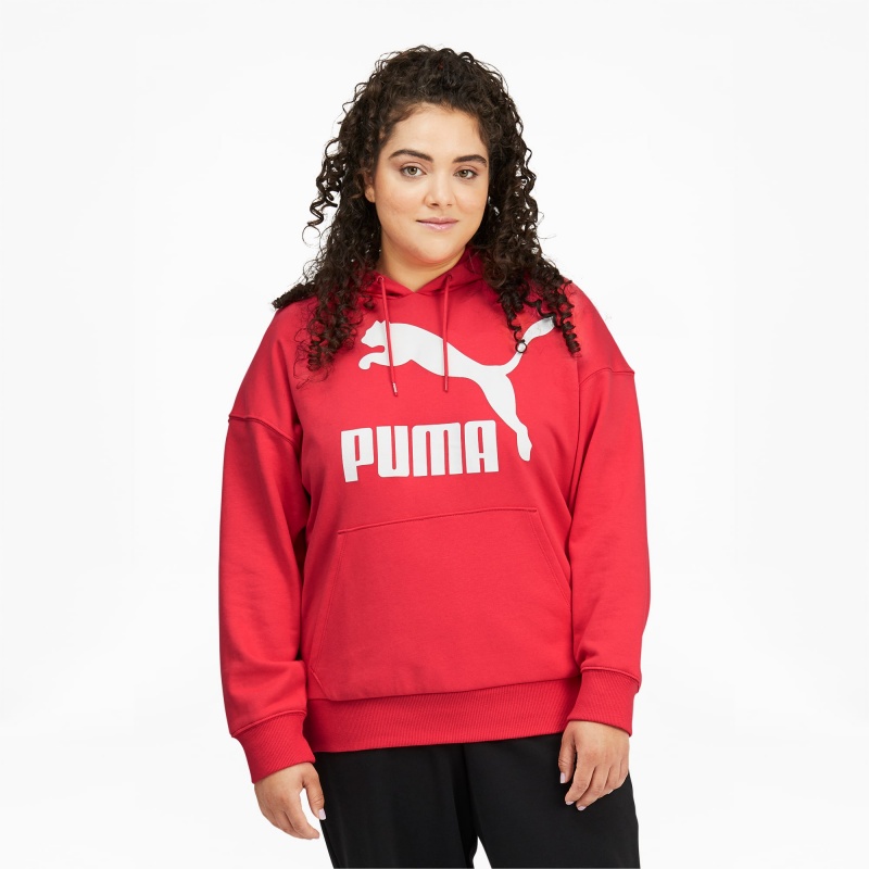 Sudadera con Capucha Puma Classics Logo PL Rosas | 96037IOMP