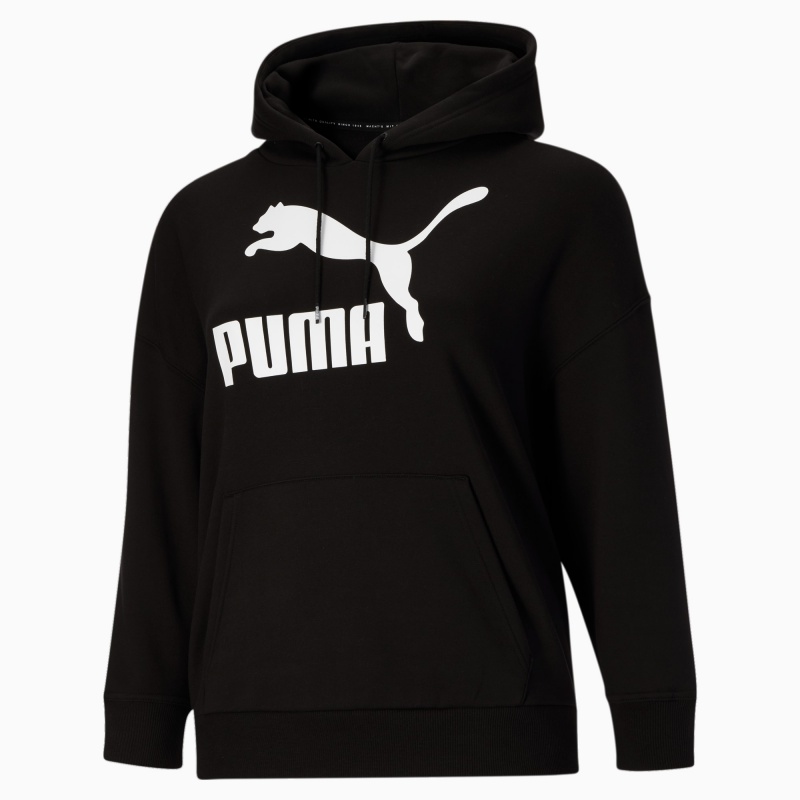 Sudadera con Capucha Puma Classics Logo PL Negros Blancos | 27986TYPZ