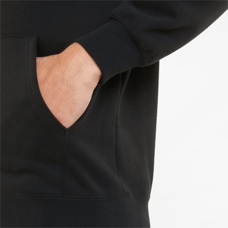 Sudadera con Capucha Puma Classics Relaxed Negros | 14905NRLC