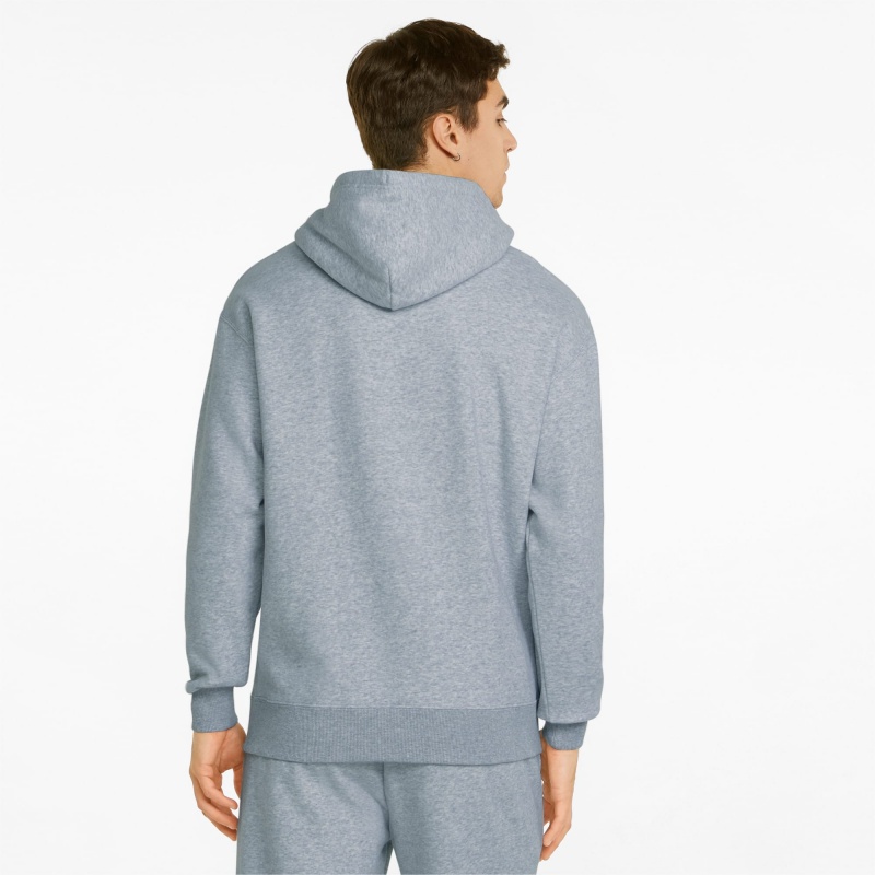 Sudadera con Capucha Puma Classics Relaxed Azules | 97486QZTM