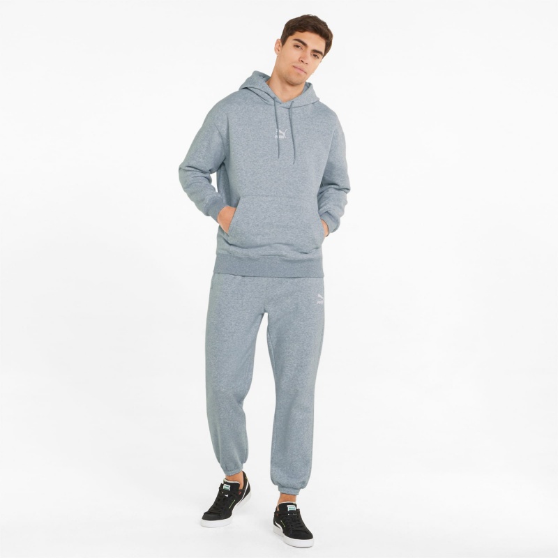 Sudadera con Capucha Puma Classics Relaxed Azules | 97486QZTM