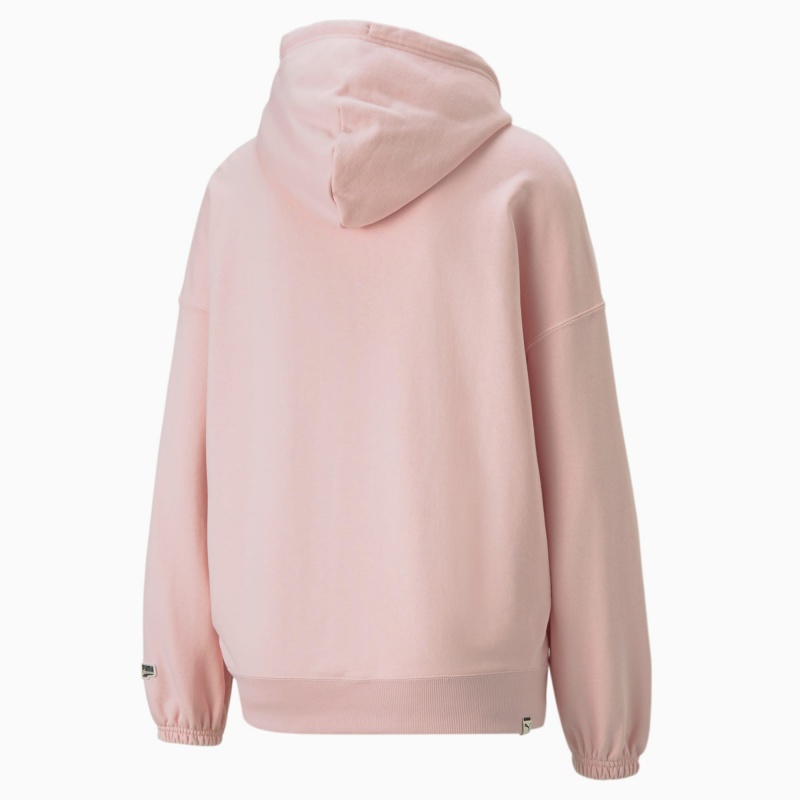 Sudadera con Capucha Puma Downtown Estampados Lotus | 75329MHCZ