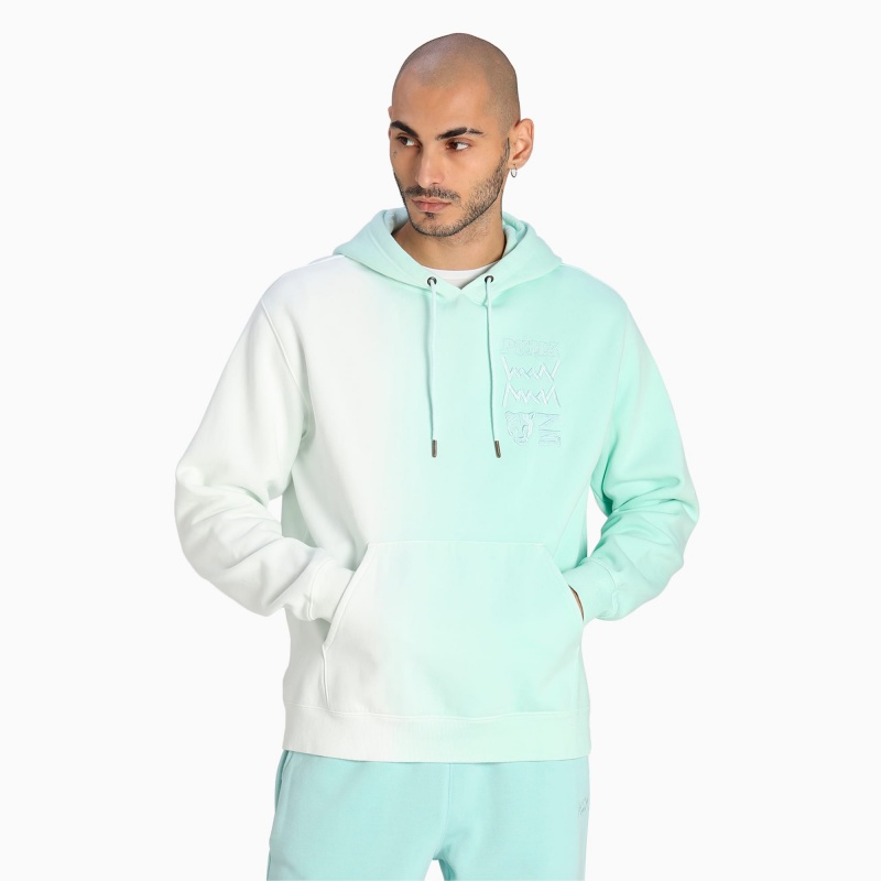 Sudadera con Capucha Puma First Pick Basketball Azules | 49732VKBM