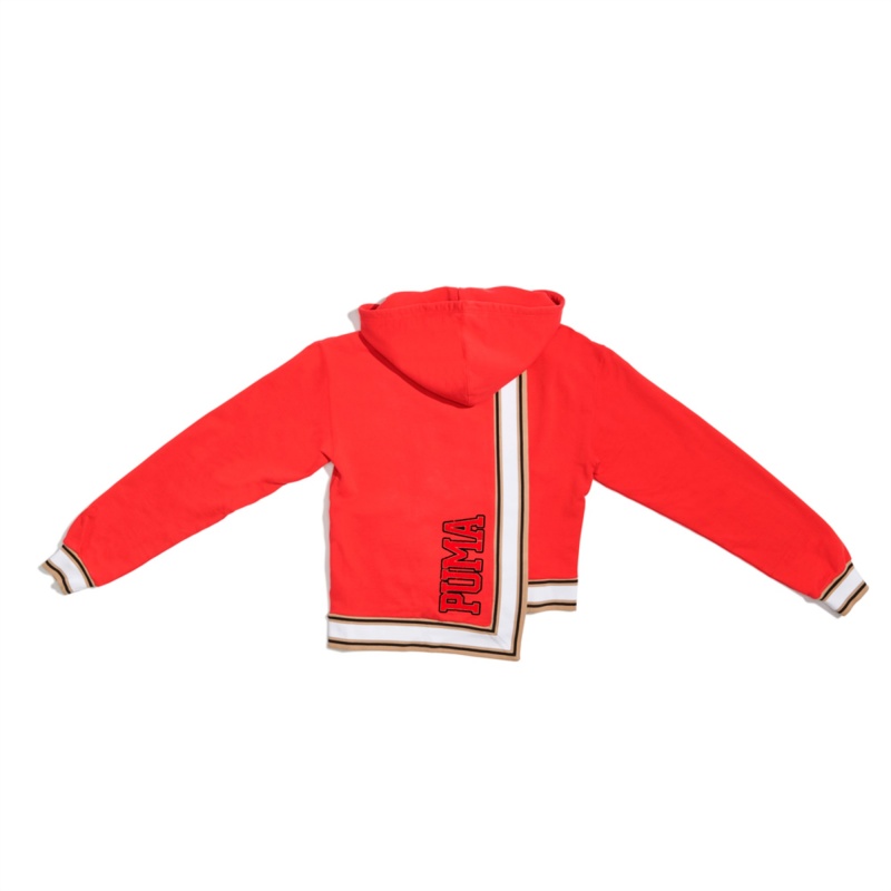 Sudadera con Capucha Puma High Court Hope Basketball Rojos | 05264ZBAN