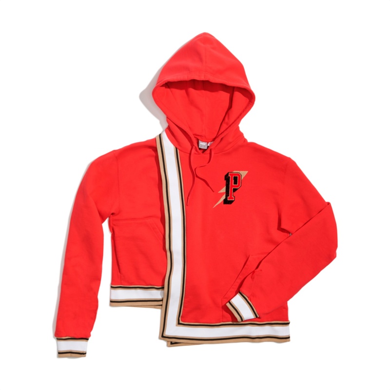 Sudadera con Capucha Puma High Court Hope Basketball Rojos | 05264ZBAN